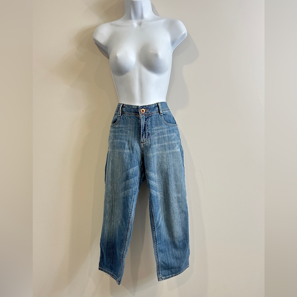 Eddie Bauer 3/4 Length Modern Capri Jeans Size 6
